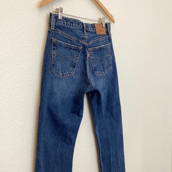 Levi’s 501 W27 Women’s High Rise Straight Leg Premium Jeans 12501-0400 - Picture 7 of 14